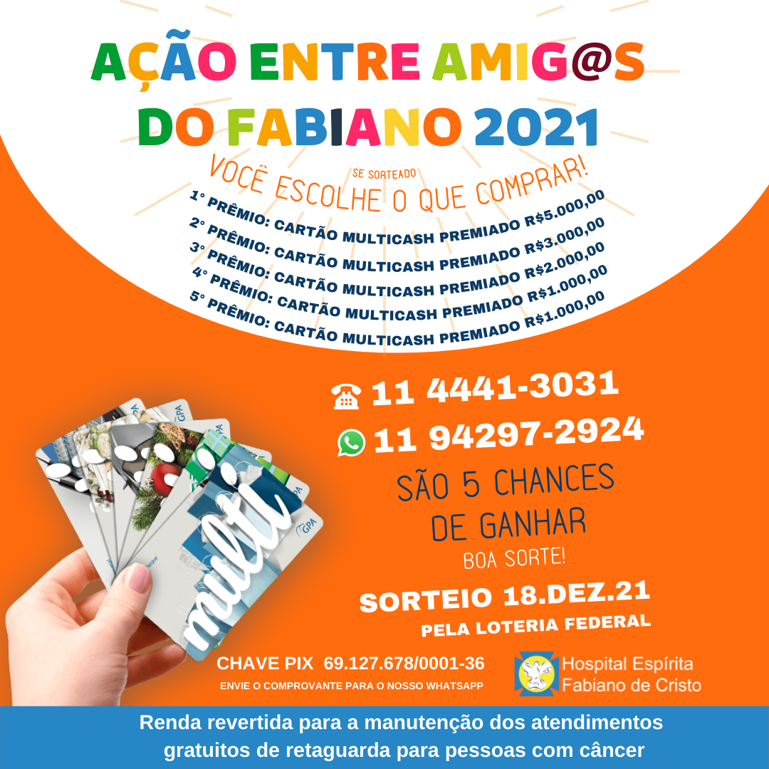 Ação Entre Amigs do Fabiano 2021 HEFC Ação Entre Amigs do Fabiano 2021 HEFC